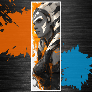 Ahsoka Tano Hueforge Bookmark