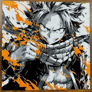 Natsu The Dragon Slayer - Fairy Tale Poster