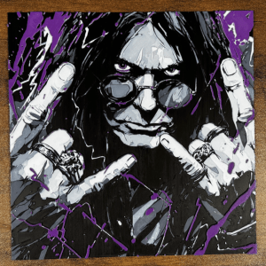 Ozzy Osbourne – Tribute HueForge Print