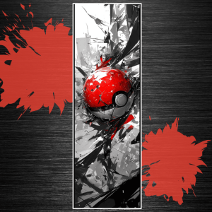 Pokeball Graffiti Bookmark