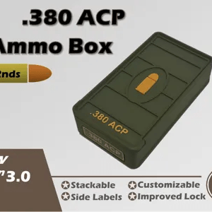.380 ACP Ammo Box (50 Rounds)