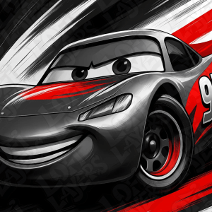 Lightning McQueen Hueforge