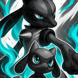 Riolu & Lucario Evolution Hueforge